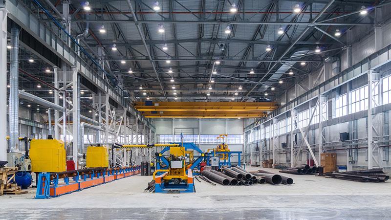 New Philips TrueForce LED highbay universal offers a quick and easy payback solution at Ipsen production site in Germany