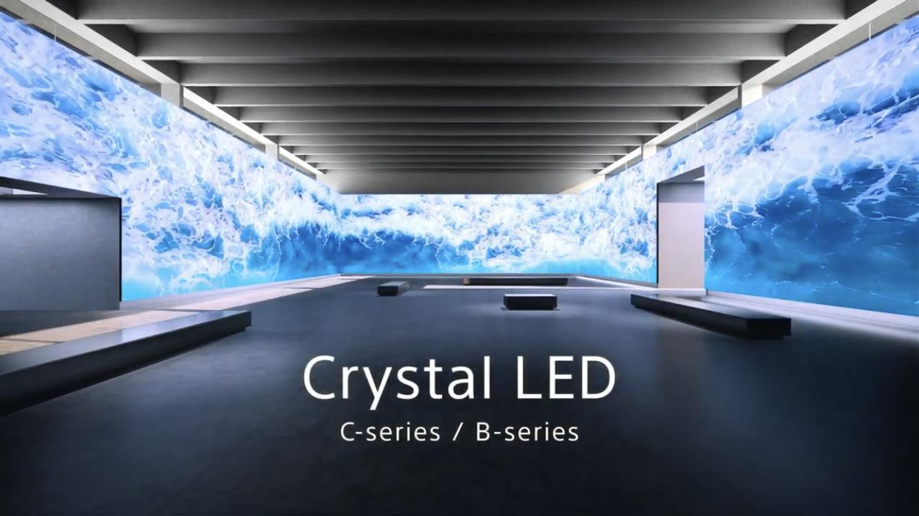 Sony Introduces Two New “Crystal LED” Modular Direct View Display Systems