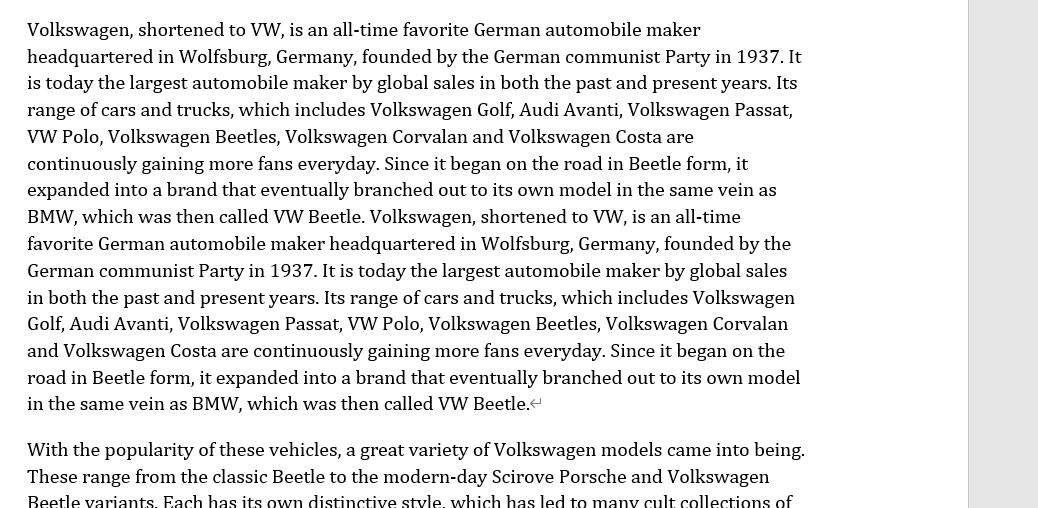 Value Adding to Your Volkswagen